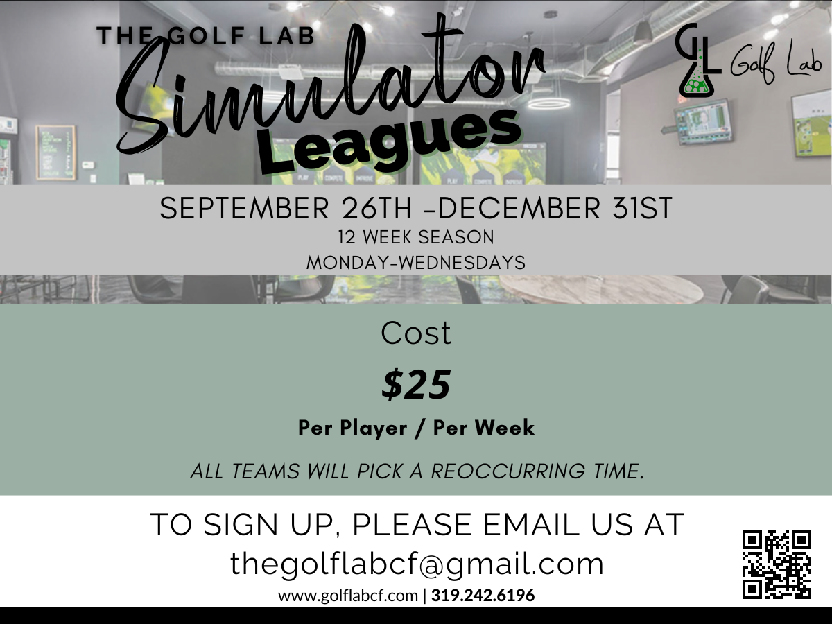 Golf Lab Leagues flyer social 1